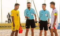 حكم عراقي ضمن الطاقم التحكيمي لنهائي آسيا للكرة الشاطئية